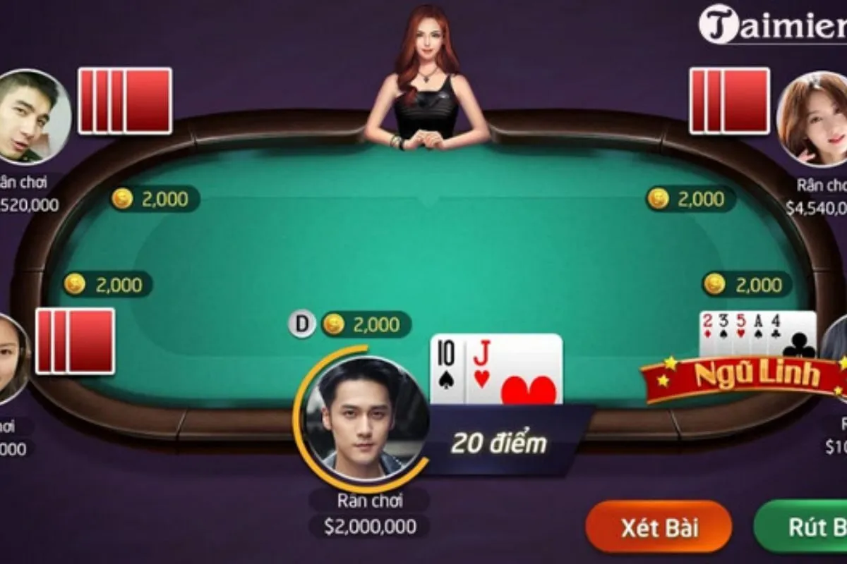 xì dách chơi trên điện thoại được không